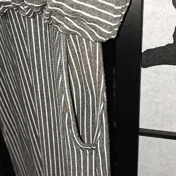 Bohme Midi Casual Striped Dress Size Medium - Picture 4 of 6